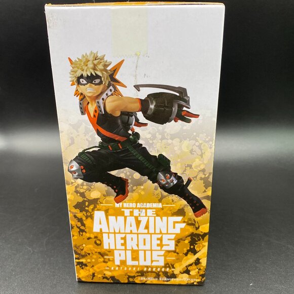 My Hero Academia Katsuki Bakugo The Amazing Heroes Plus Ban Presto Open Box - Picture 4 of 11
